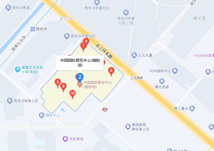 中國國際展覽中心老館地址